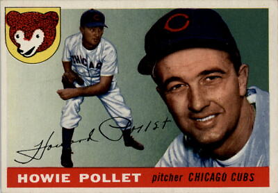 #ad 1955 Topps #76 Howie Pollet EX $9.00