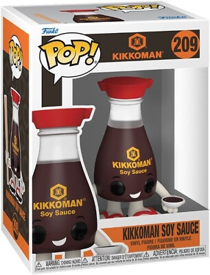 #ad WB FUNKO POP FOODIES: Kikkoman Soy Sauce Vinyl Figure $15.40