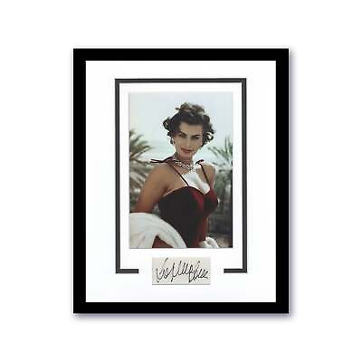 #ad Sophia Loren Autograph Signed 11x14 Framed Film Movie Actress Vintage Photo ACOA $409.99