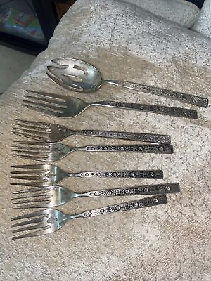 #ad Gorham Silver Spoons And Forks $450.00