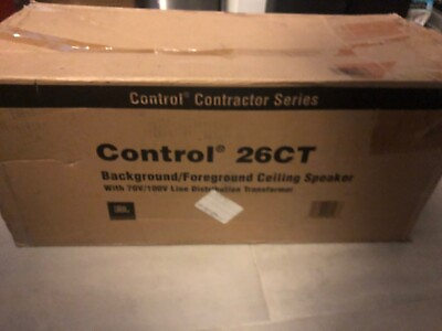 #ad Lot of 2 JBL Professional Control 26CT Ceiling Loudspeaker Speakers $159.99