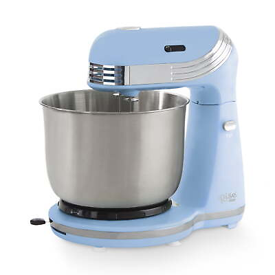 #ad Rise by Dash 6 Speed Stand Mixer 3 Qt Sky Blue New $36.88