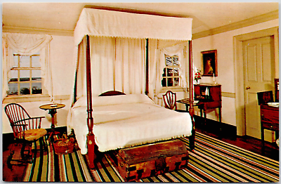 #ad George Washington#x27;s Mount Vernon Virginia VA Bedroom Chair USA Vintage Postcard $3.86