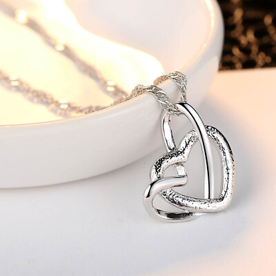 #ad Heart Pendant Heart Shaped Necklace Pendant $9.26