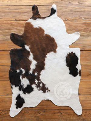 #ad Real Small Cowhide Rug Tricolor Size 24quot;x35quot; $37.99