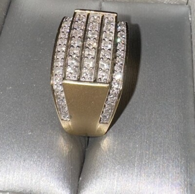 #ad Men’s Gold Diamond Ring $8399.00
