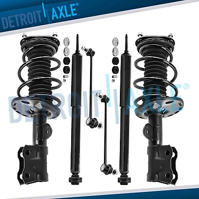 #ad Front Struts Rear Shocks Sway Bars Kit for 2013 2014 2015 Toyota Prius Plug In $201.19