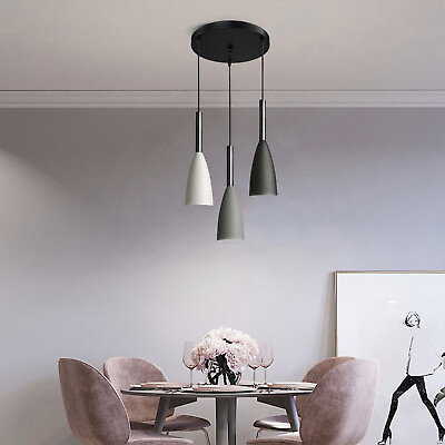 #ad Modern Chandelier 3 Head Ceiling Hanging Light Pendant Lamp Fixture Dining Room $21.14