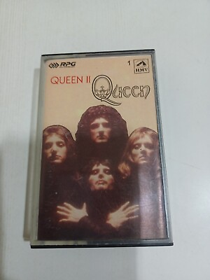#ad Queen Queen II RARE orig Cassette tape INDIA indian 1992 hmv rpg $499.00