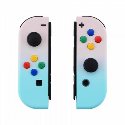 #ad Gradient Pink Blue Shell ＆ Buttons for Nintendo JoyCon amp; Switch OLED Joy con $19.94