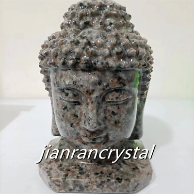 #ad 11LB Natural Quartz Crystal Reiki Skull Yooperlite Carving Buddha Skull Gift 1pc $284.30