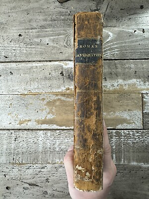 #ad 1833 Antique Ancient History Book quot;Roman Antiquities: Roman Manners and Customsquot; $75.00