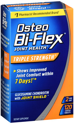 #ad OSTEO BI FLEX TRIPLE STRENGTH CAPLET 120CT $52.39