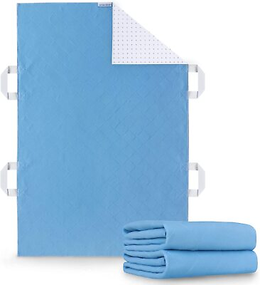 #ad #ad Waterproof Positioning Bed Pad with 4 Handles Incontinence Pads 34#x27;#x27;x52quot; 2 Pack $40.99