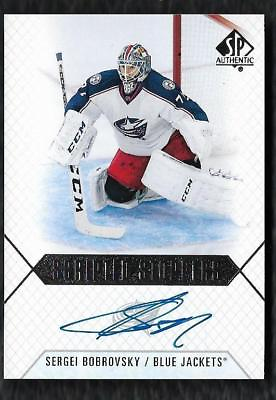 #ad 2015 16 Upper Deck SP Authentic Scripted Stoppers Autograph Sergei Bobrovsky $18.99
