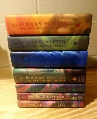 #ad Harry Potter Complete Scholastic Hardcover First Edition Set. Build a Set. GOOD $105.00