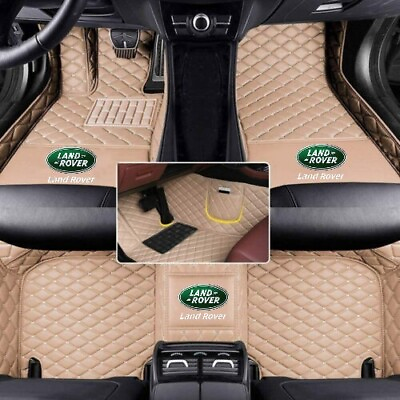 #ad For Land Rover Range Rover Defender All Models Custom Car Floor Mats Waterproof $85.50