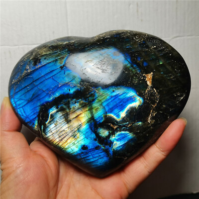 #ad AAA 838.6 G Natural Blue Labradorite Crystal Rough Polished Healing WD959 $199.90