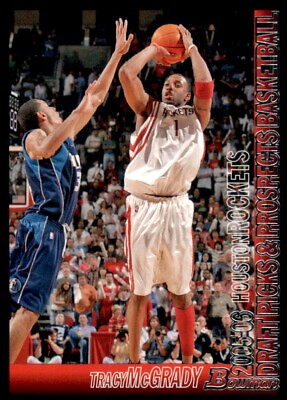#ad 2005 06 Bowman Gold Tracy McGrady Houston Rockets #70 $1.00
