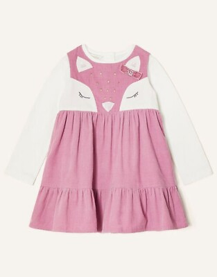 #ad Monsoon Baby Girls Fox Cord Dress Set Age 12 18 Months *BNWT* GBP 20.00