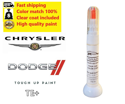#ad CHRYSLER DODGE PS2 QS2 BRIGHT SILVER Touch up paint pen with brush $14.99