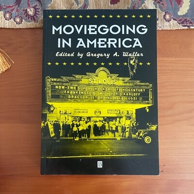 #ad MOVIEGOING IN AMERICA Edited by Gregory A. Waller AU $30.00