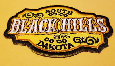 #ad Black Hills South Dakota Embroidered Patch approx 2.5x3.75quot; $7.68