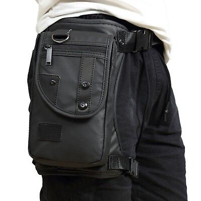#ad Men Multifunctional Waist Leg Bag Drop Waist Motorcycle Tactical Sport Backpack $14.15