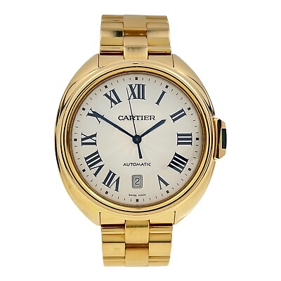 #ad Cartier Clé De Cartier 18k Yellow Gold 40mm Automatic Men’s Watch WGCL0003 $14995.00