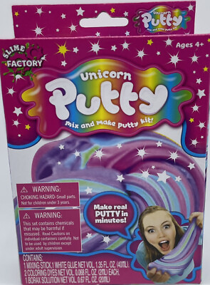 #ad Slime Factory Unicorn Putty Kit Mix and Make Putty Kit New $5.18
