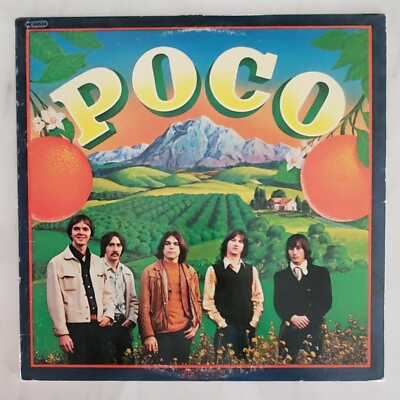 #ad Poco Self Titled LP Vinyl You Better Think Twice Southern Country Rock $9.95