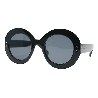 #ad Womens Oversized Round Sunglasses Vintage Style Shades UV 400 $14.95