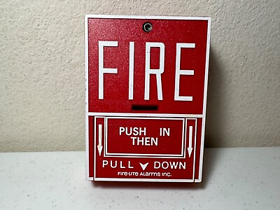 #ad Fire Lite BG 10 Fire Alarm Pull Station $29.95