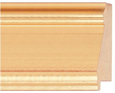 #ad Picture Frame Moulding Wood 18Ft Bundle Contemporary Gold Finish 3quot; Width $220.95