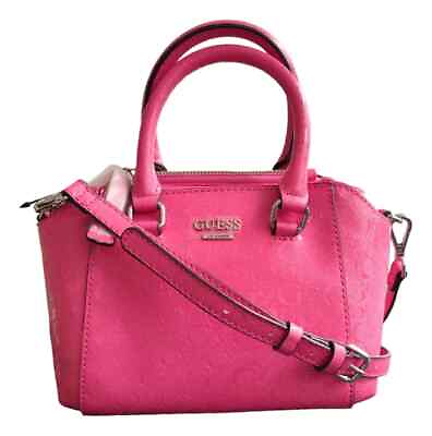 #ad Guess Handbag Kamri Mini Pink New With Tags $29.99