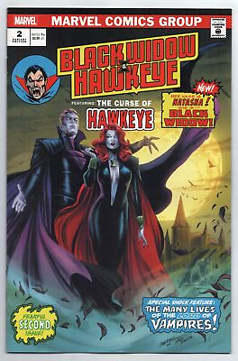 #ad Black Widow amp; Hawkeye #2 Carnero Vampire Variant Marvel 2024 NM $3.79