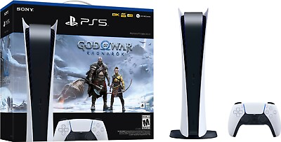 #ad Brand New PlayStation 5 PS5 Digital Edition God of War Ragnarok Bundle ShipToday $489.99