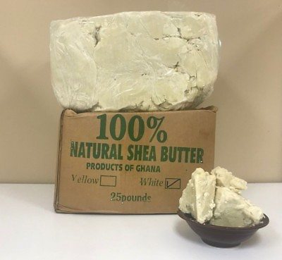 #ad RAW AFRICAN SHEA BUTTER Organic Unrefined WHITE IVORY Pure Premium Quality $67.99