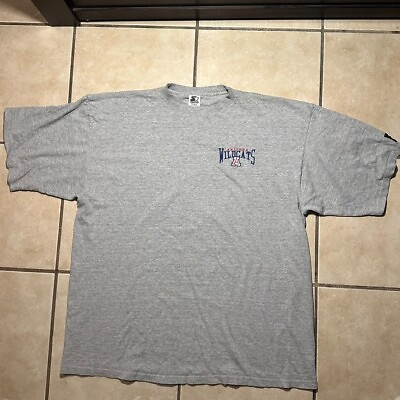 #ad Vintage 2000#x27;s Starter University of Arizona Wildcats Grey Shirt Mens Size XL $23.00