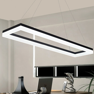 #ad Modern Acrylic LED Pendant Light Home Office Bedroom Ceiling Hanging Lighting $189.00