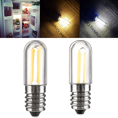 #ad Dimmable LED Fridge Freezer Filament Light Bulb Mini E14 E12 1W 2W 4W Lamp SS857 $1.66