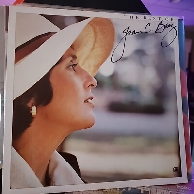 #ad Joan Baez – The Best Of Joan C. Baez 1977 Aamp;M Records Folk Vinyl LP $12.00