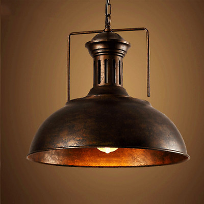 #ad Industrial Nautical Barn Pendant Light 16quot; Single Pendant Lamp with Metal Dome $69.90