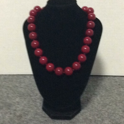 #ad Red Fashion Necklace $8.00