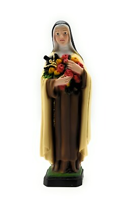 #ad Statue Santa Teresa Of Infant Jesus High CM 20. St.Therese Of Lisieux Statue $57.74