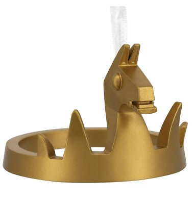 #ad NEW 2023 Hallmark Christmas Tree Ornament Fortnite Victory Crown Gold $13.25