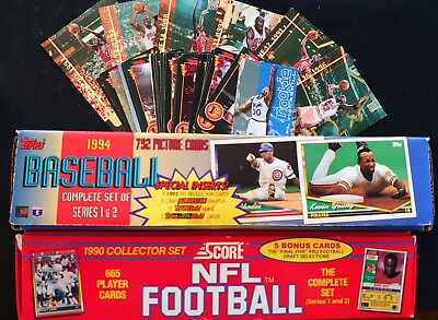#ad NFL MLB Basketball Multi Sport 15 Vintage Card Repack Team Requests $0.99