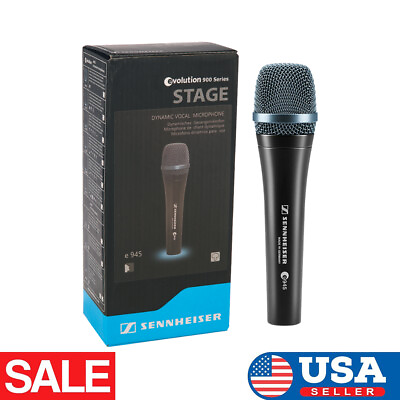 #ad #ad For Sennheiser e945 Wired Supercardioid Handheld Dynamic Vocal Microphone US $49.99