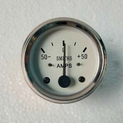 #ad Smith White Amp gauge 52 mm 2 1 16quot; $19.64