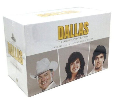 #ad DALLAS THE COMPLETE TV SERIES SEASONS 1–14 DVD BOX SET 55 DiSC BONUS DVD $124.98